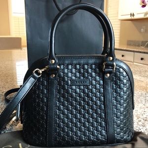 Gucci Micro Guccissima Dome Satchel Bag
